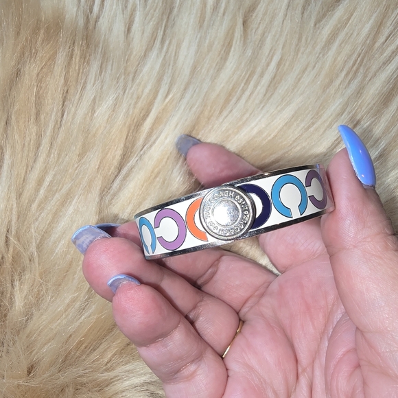 Coach Bracelet Clasp Multi Color C - Picture 1 of 2